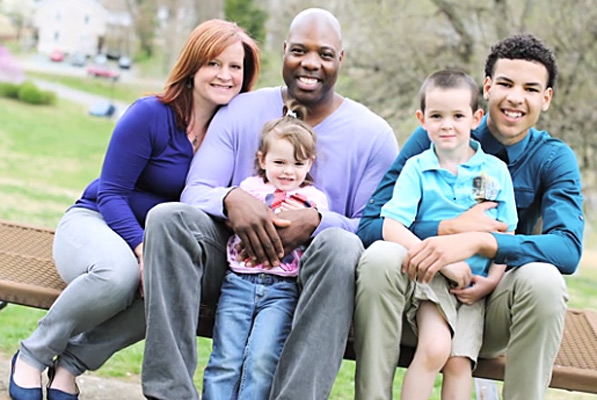 Veteran Foster Family with Children